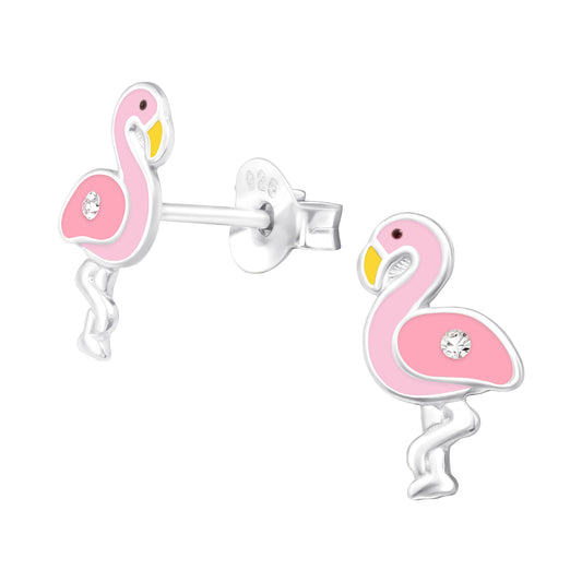 Kinderoorbellen flamingo roze